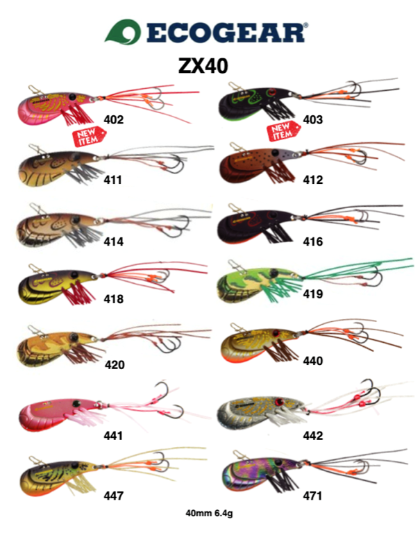 最大15%OFFクーポン Tourn't Ecogear Bream ZX-40 Blade Sp 週刊誌