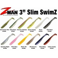 Zman Slim SwimZ 3" Soft Plastic Fishing Lure - Choose Colour