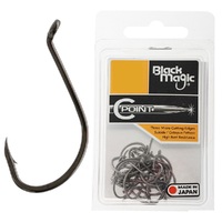 Black Magic C Point Hooks Economy Pack Black Snapper Hooks - Choose Size