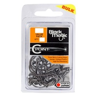 Black Magic C Point Fishing Hook Value Pack Bulk - Choose Size