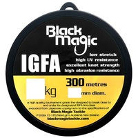 Black Magic 300m IGFA Clear Monofilament Line - Choose Kg Test
