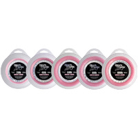 Black Magic Pink Shock Monofilament Leader - Choose Lb