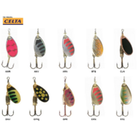 Rublex Celta Spinner Fishing Lure Twin Pack Size 1 - Choose Colour