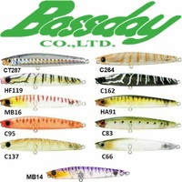 Bassday Sugapen 95F 95 mm Floating Surf Fishing Lure Whiting Popper