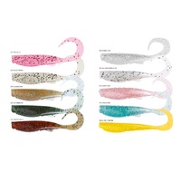 Shimano Squidgies Bio Tough Wriggler 100mm Soft Plastics Fishing Lure