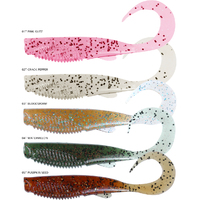 Shimano Squidgies Bio Tough Wriggler 120mm Soft Plastics Fishing Lure - Choose Colour