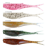 Shimano Squidgies Bio Tough Flick Bait 100mm Soft Plastic Fishing Lure - Choose Colour