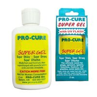 Zman  Pro-Cure Super Gel Scent Pro Cure UV Flash Soft Plastic - Choose Flavour