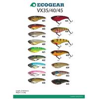 Ecogear VX40 Vibration Blade Hardbody Fishing Lure VX 40 - Choose Colour