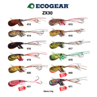 Ecogear Tourn't Bream Sp Blade ZX-30 3.5g Shrimp Blade Fishing Lure