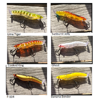 MMD Splash Prawn 120mm Topwater Fishing Lure - Choose Colour