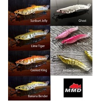 MMD Splash Prawn 70mm Topwater Fishing Lure - Choose Colour