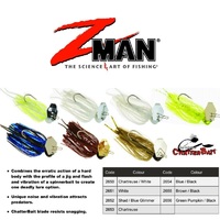 Zman Chatterbait 1/4 oz Mini Fishing Lure Zman Z man