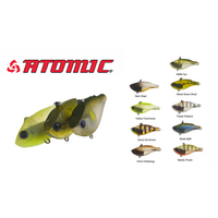 Atomic Semi Hardz 50mm Vibe Fishing Lure - Choose Colour