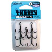 Owner Treble ST36BC Fishing Hook - Choose Size