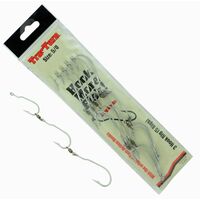 TRU Turn Gang Hooks Fishing Hooks Tackle 3 Hook Rig x 5 Rigs Truturn - Choose Size