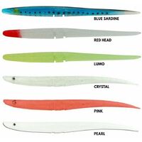 Silstar Slapstix 9" Soft Plastic Fishing Lure - Choose Colour