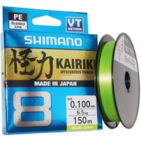 Shimano Kairiki PE Braid Line 8 150m Mantis Green - Choose Lb