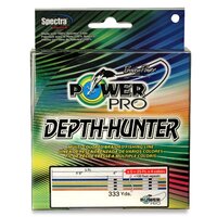 Shimano Power Pro 333 yards Depth Hunter Multi Colour Braid Fishing Line - Choose Lb