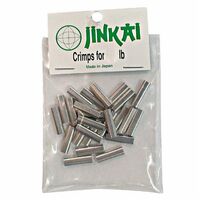 Jinkai Aluminium Crimp (Pack of 25 Crimps) Sleeves - Choose Lb Tested