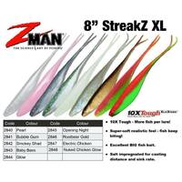 ZMan StreakZ XL 8'' Jerkbait Soft Plastic Fishing Lure - Choose Colour