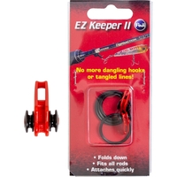 Fuji EZ Keeper II Hook Keeper Red Black 2pcs Per Pack