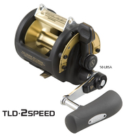 Shimano TLD 50 LRSA 2 Speed Overhead Game Fishing Reel