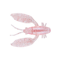 Discontinued - Shimano Bio Tough Crawler 45mm Softplastic Fishing Lures 09T - UV BLOODY BAIT