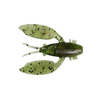 Discontinued - Shimano Bio Tough Crawler 45mm Softplastic Fishing Lures 04T - UV WATERMELON