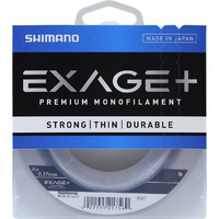 Shimano 500m Exage+ Premium Monofilament Fishing Line  Clear Mono - Choose Lb