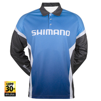 Shimano Corporate UPF30+ Sublimated Long Sleeve Fishing Shirt - Choose Size (SHC1)