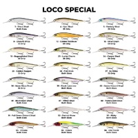 13 Fishing Loco Special 108mm Hard Body Jerkbait Fishing Lure - Choose Colour
