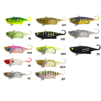Zerek Weedless Fish Trap 95mm Soft Vibe Weed less Fishing Lure - Choose Colour