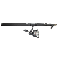 Abu Garcia Tracker Fishing Telescopic Travel Rod and Reel Combo with Travel Bag - Choose Model