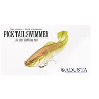 Adusta Pick Tail Swimmer 5" Soft Plastic Fishing Lure - Choose Colour