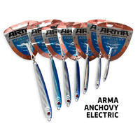 Arma Anchovy Electric Metal Casting Fishing Jig - Choose Weight