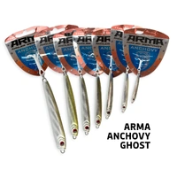 Arma Anchovy Ghost Metal Casting Fishing Jig - Choose Weight
