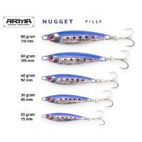 Arma Nugget Pilly Metal Casting Fishiing Jig - Choose Weight