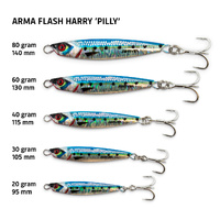 Arma Flash Harry Pilly Colour Metal Casting Fishing Jig - Choose Weight