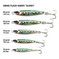 Arma Flash Harry Slimey Colour Metal Casting Fishing Jig - Choose Weight