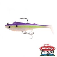 Berkley 2022 Shimma Pro Rig 4.5" Rigged Soft Plastic Fishing Lure - Choose Colour