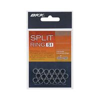 BKK 51 Stainless Steel Fishing Split Ring - Choose Size