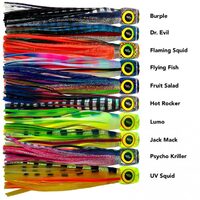 Black Magic Maggot XT 200mm Rigged Trolling Fishing Lure - Choose Colour