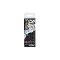 Black Pete Super Jig Inshore Sabiki Pre Made Bait Jig - Choose Size