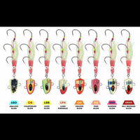 Vexed Bottom Meat 60g Hybrid Fishing Jig Bait Fishing Lure - Choose Colour