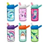 CamelBak Eddy+ Kids 0.4L Water Bottle Child Safe Spill Proof - Choose Colour