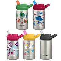 CamelBak Eddy+ Kids 0.4L Stainless Steel Water Bottle - Choose Colour