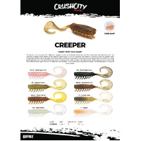 Rapala Crush City Creeper 2.5" Soft Plastic Fishing Lure - Choose Colour