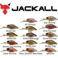 Jackall Chubby 38 Silent Deep Crankbait Hard Body Fishing Lure - Choose Colour