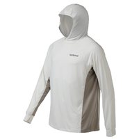 Shimano 2022 Tech Tee Glacier Hooded Fishing Shirt - Choose Size (SHH4)